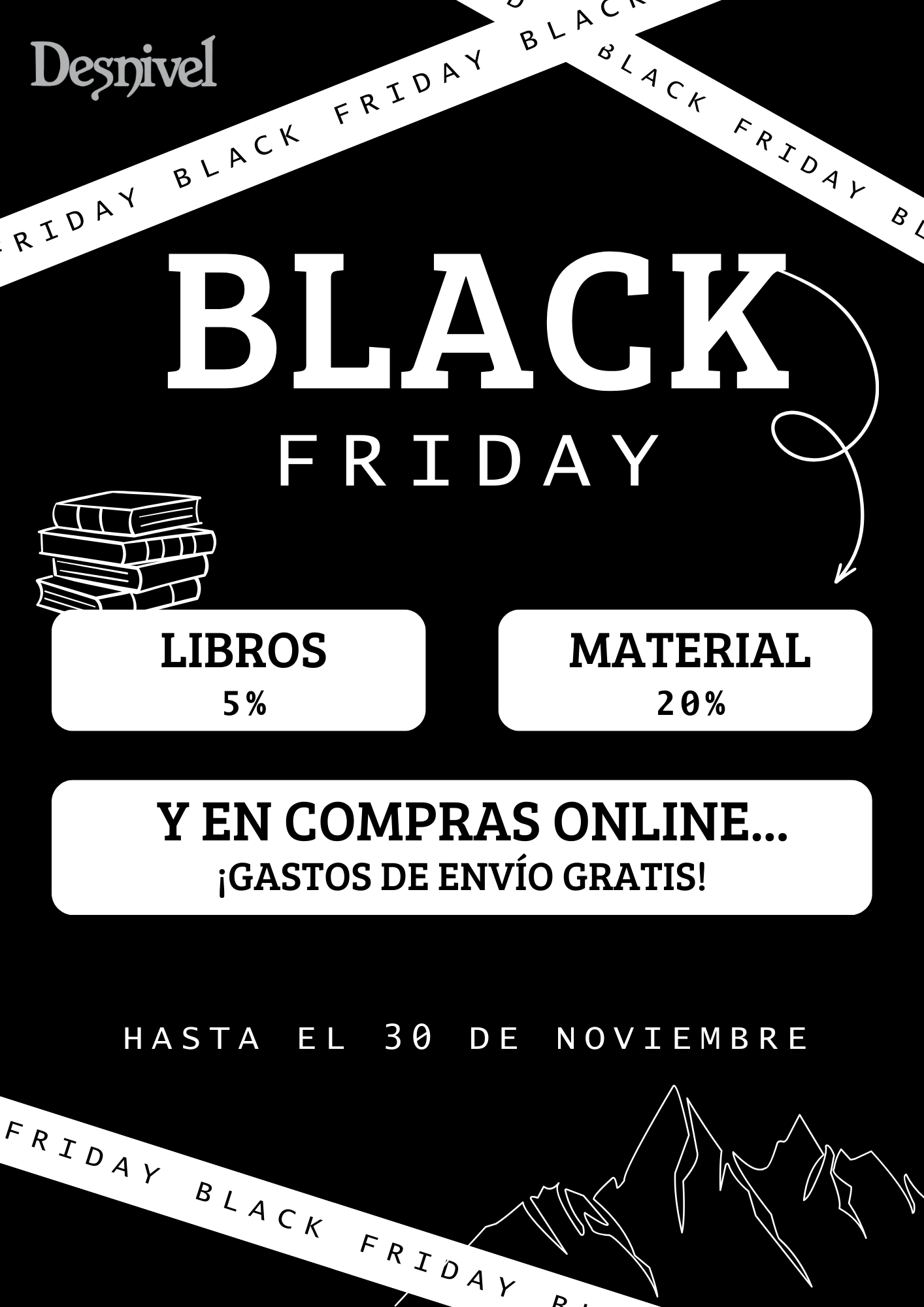 ¡Black Friday con grandes ventajas para ti!