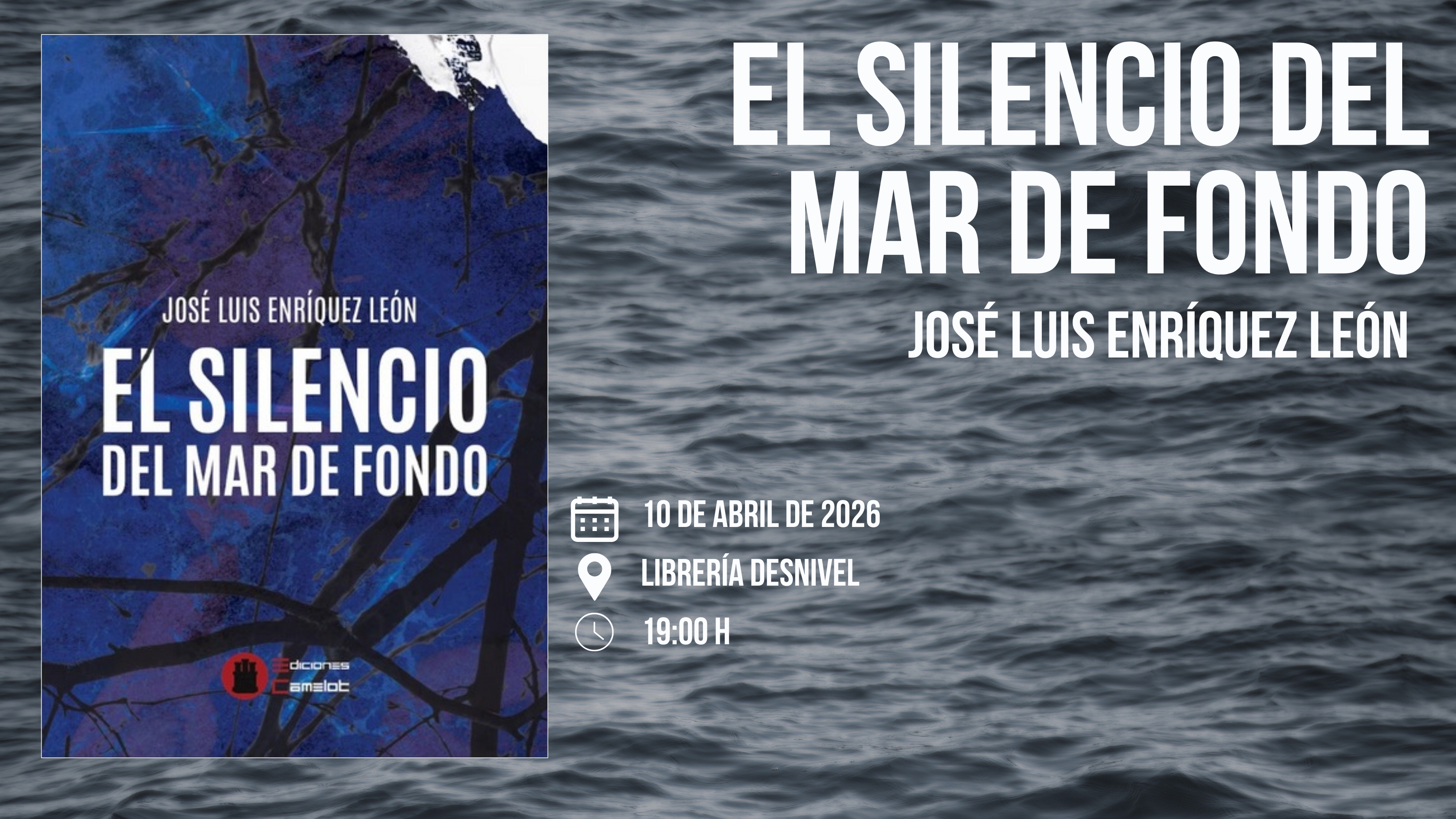 «El silencio del mar de fondo», de José Luis Enríquez León