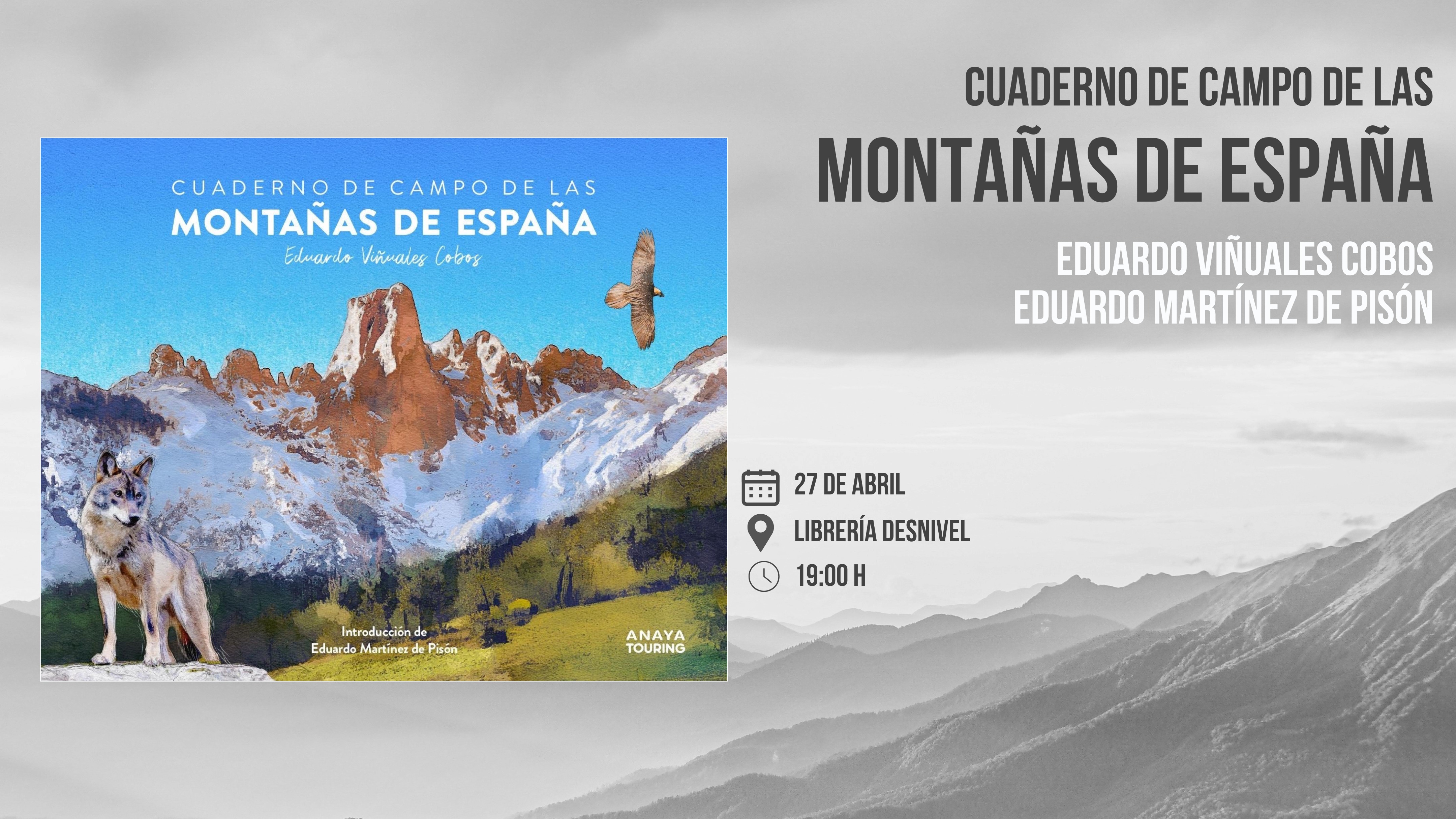 "Cuaderno de campo de las montañas de España", de Eduardo Viñuales