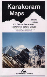 Karakoram Maps (sheet 3) K2, Baltoro
